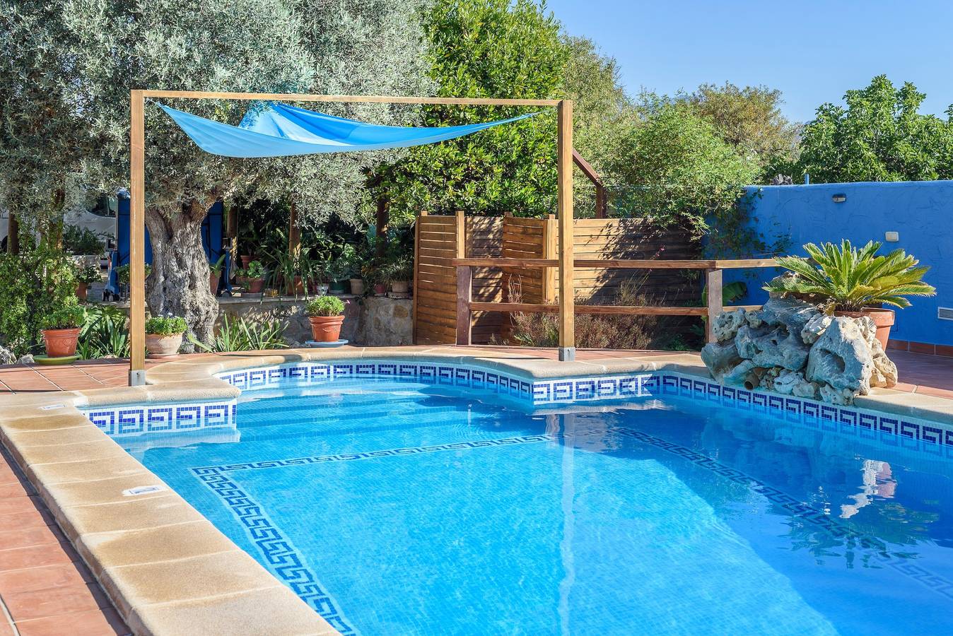 Vacation Home Sa Sort with Mountain View, Pool, Terrace & Barbecue in Inca, Majorca Center