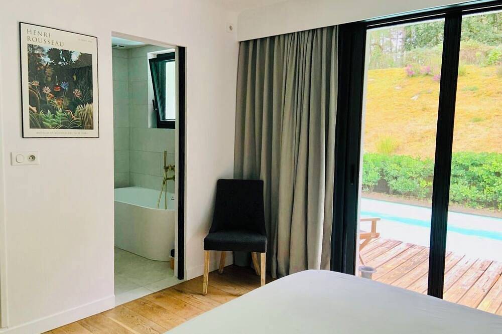 Villa de Charme avec piscine, bordure de forêt, à 7 min. de la plage. in Labenne, Côte d’Argent