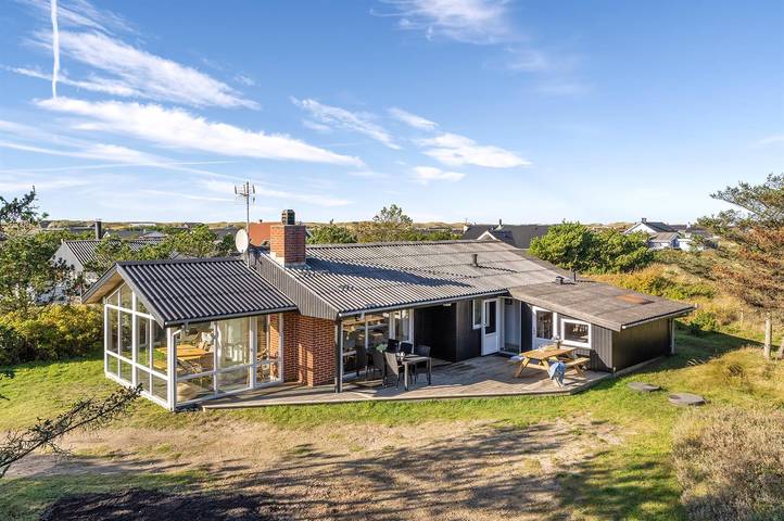 Ferienhaus für 6 Personen, mit Sauna und Terrasse in Holmsland Klit