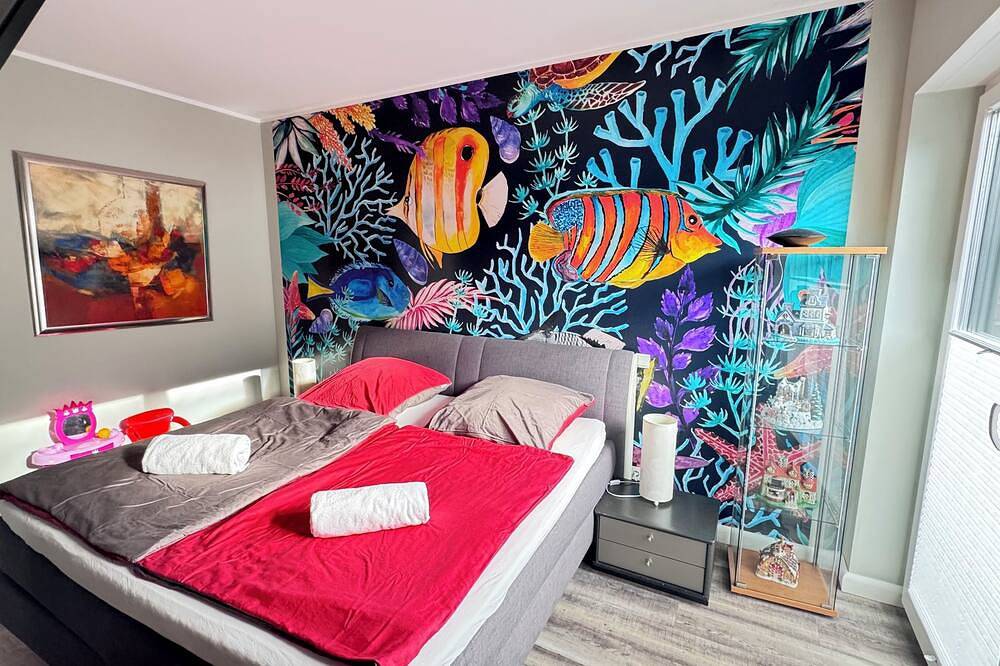 Ferienhaus Weitblick mit Kind und Hund in Zetel, Metropolregion Bremen-Oldenburg