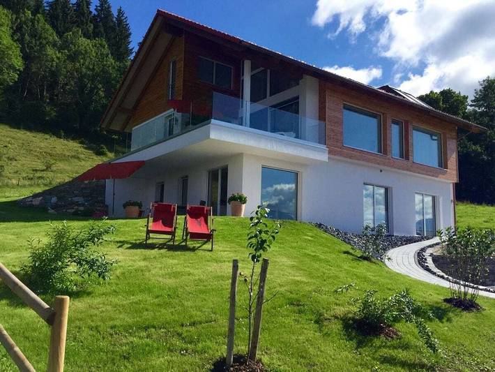 Ferienhaus für 4 Personen, mit Terrasse und Garten am Hopfensee