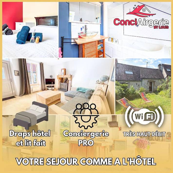 Location de vacances pour 6 personnes, avec jardin dans Les Monts D Andaine