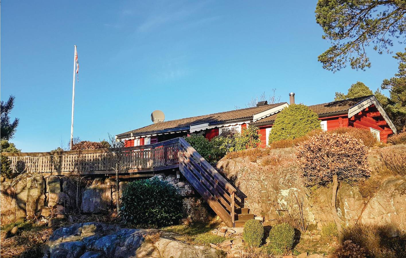 Ferienhaus für 4 Personen mit Garten in Tvedestrand