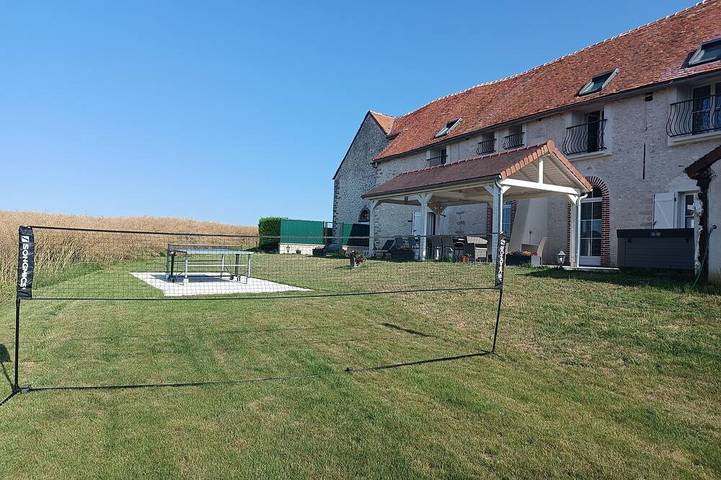 Chambre d’hôte pour 9 personnes, avec jacuzzi