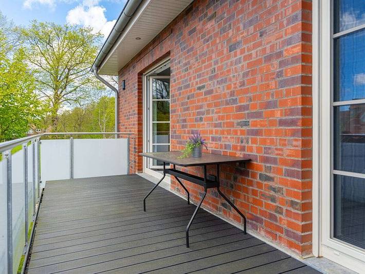 Ferienhaus für 6 Personen, mit Balkon und Balkon/Terrasse, mit Haustier in Hage - 4