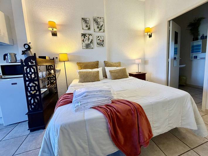 Gîte pour 2 personnes, avec terrasse et piscine à Saint-Florent - 4