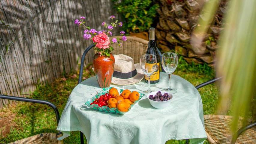 Chalet para 6 personas, con piscina y jardín en Valle del Genal - 4