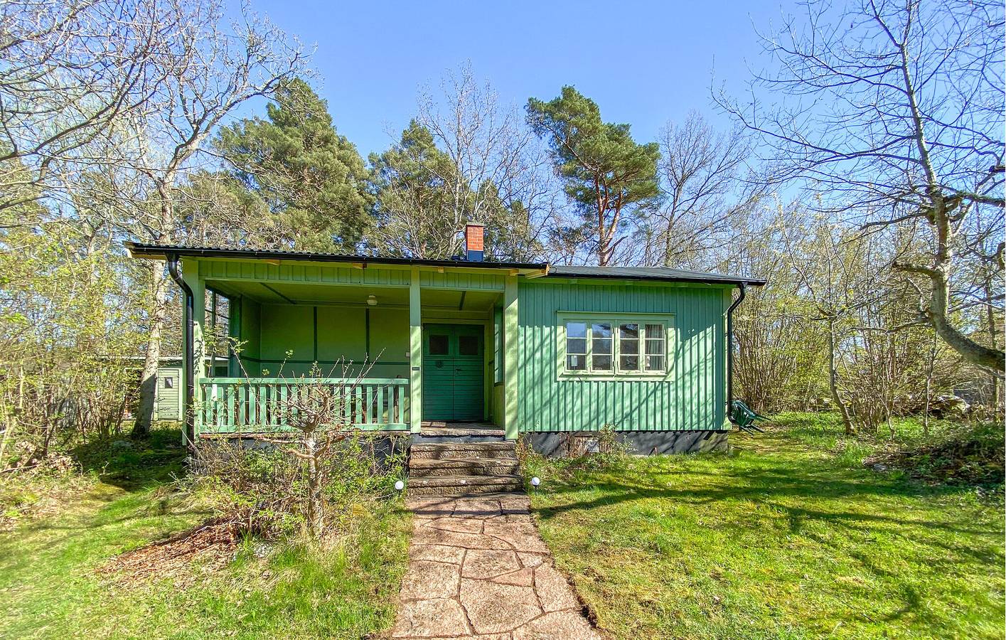 Ferienhaus für 4 Personen mit Terrasse in Färjestaden, Öland
