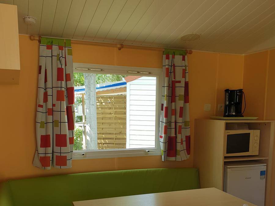 Camping Le Fief Melin  - Mobilheim 4 personen - Classic Compact in Le Château-d'Oléron, Côte de Beauté