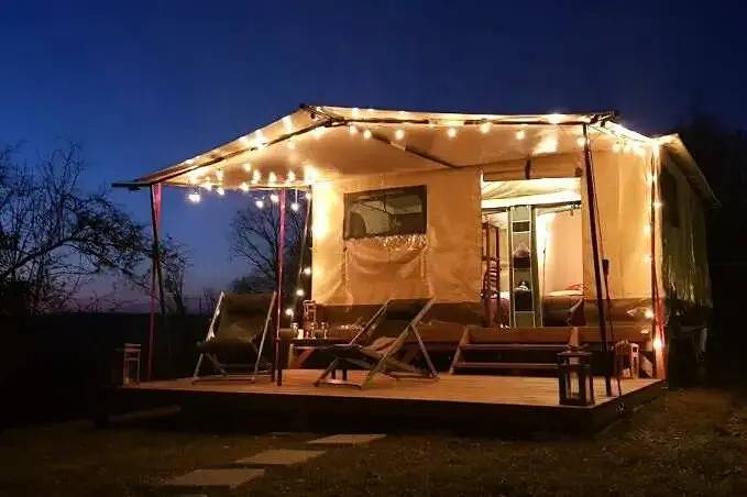 Mobilheim Confort 4 Personen in Sault, Parc naturel régional du Mont-Ventoux