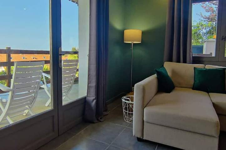 Appartement de vacances pour 6 personnes, avec balcon, animaux acceptés