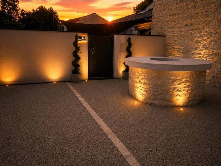 Location de vacances pour 2 personnes, avec Jacuzzi ainsi que Terrasse et Jardin à Saint-Martin-Lars-en-Sainte-Hermine