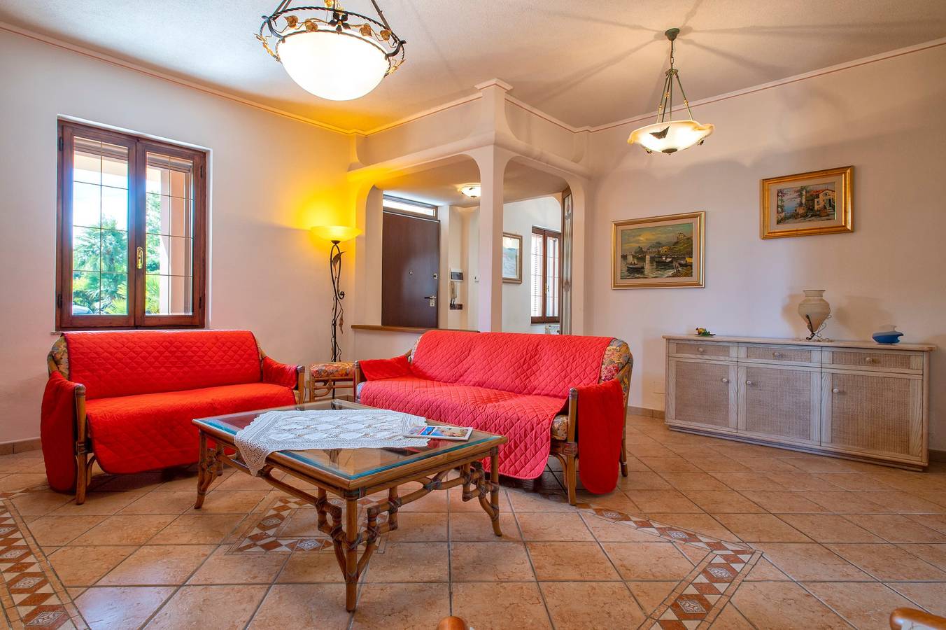Villa "Villamorus 1" mit Garten und Wlan in Guardia Grande, Sassari Provinz
