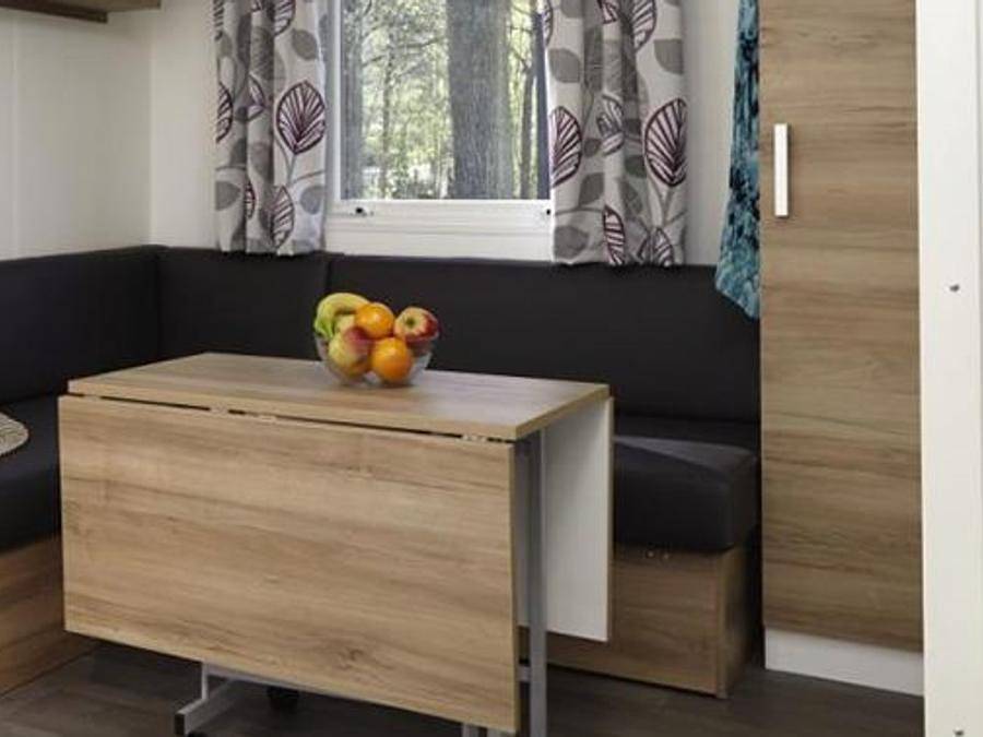 Camping Le Lac des Vieilles Forges - Mobilheim 8 personen - Premium | 3 Zi. | 6/8 Pers. | Erhöhte Terrasse in Les Mazures, Regionaler Naturpark Ardennen