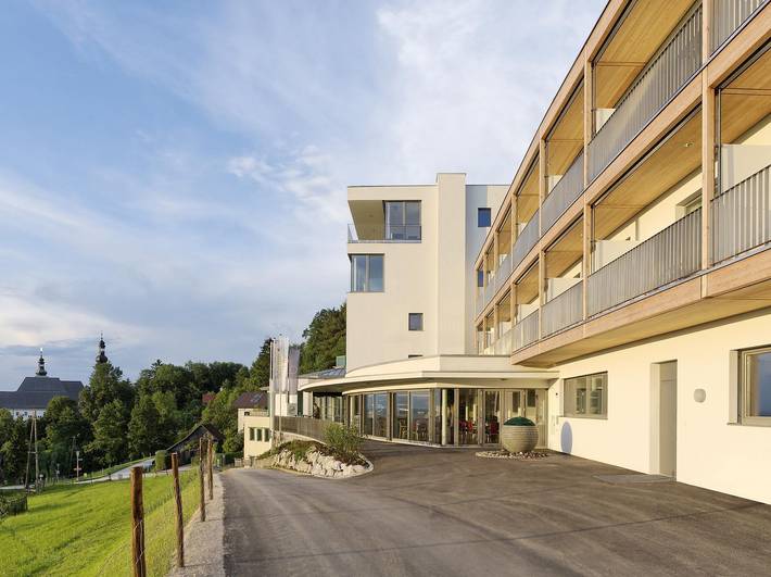 Hôtel pour 3 personnes, avec vue ainsi que jardin et sauna, animaux acceptés à Schlierbach