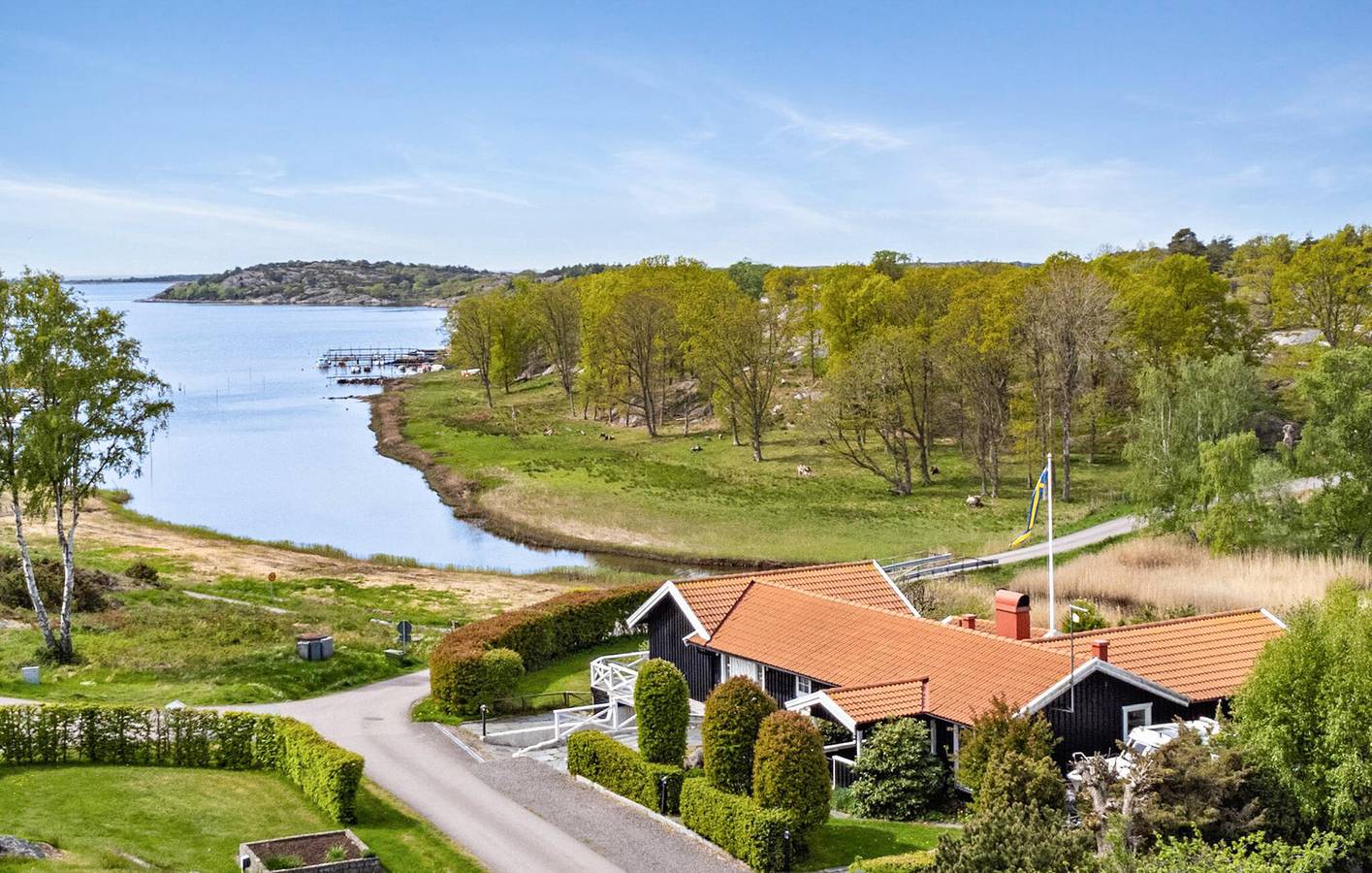 Ferienhaus für 10 Personen mit Pool in Kungsbacka, Halland