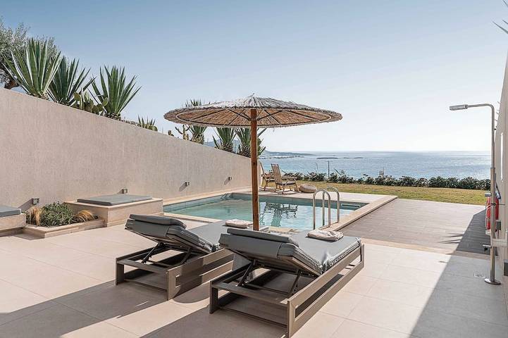 Ferienhaus für 3 Personen, mit Balkon und Garten