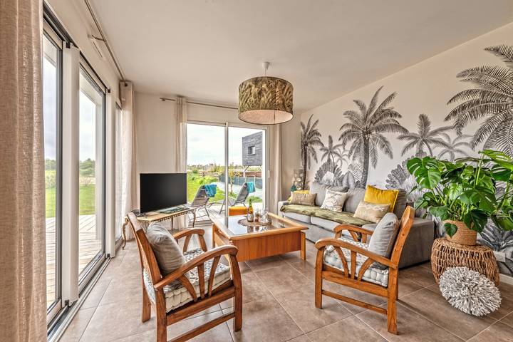 Location de vacances pour 6 personnes, avec jardin et terrasse, animaux acceptés à Santec - 2