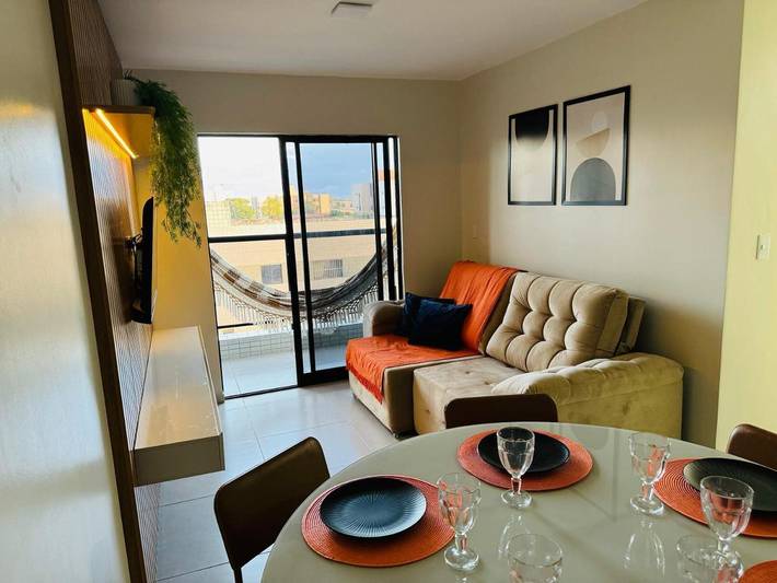 Casas e apartamentos de temporada para 8 pessoas, com jardim e piscina e ainda vista em Cabedelo