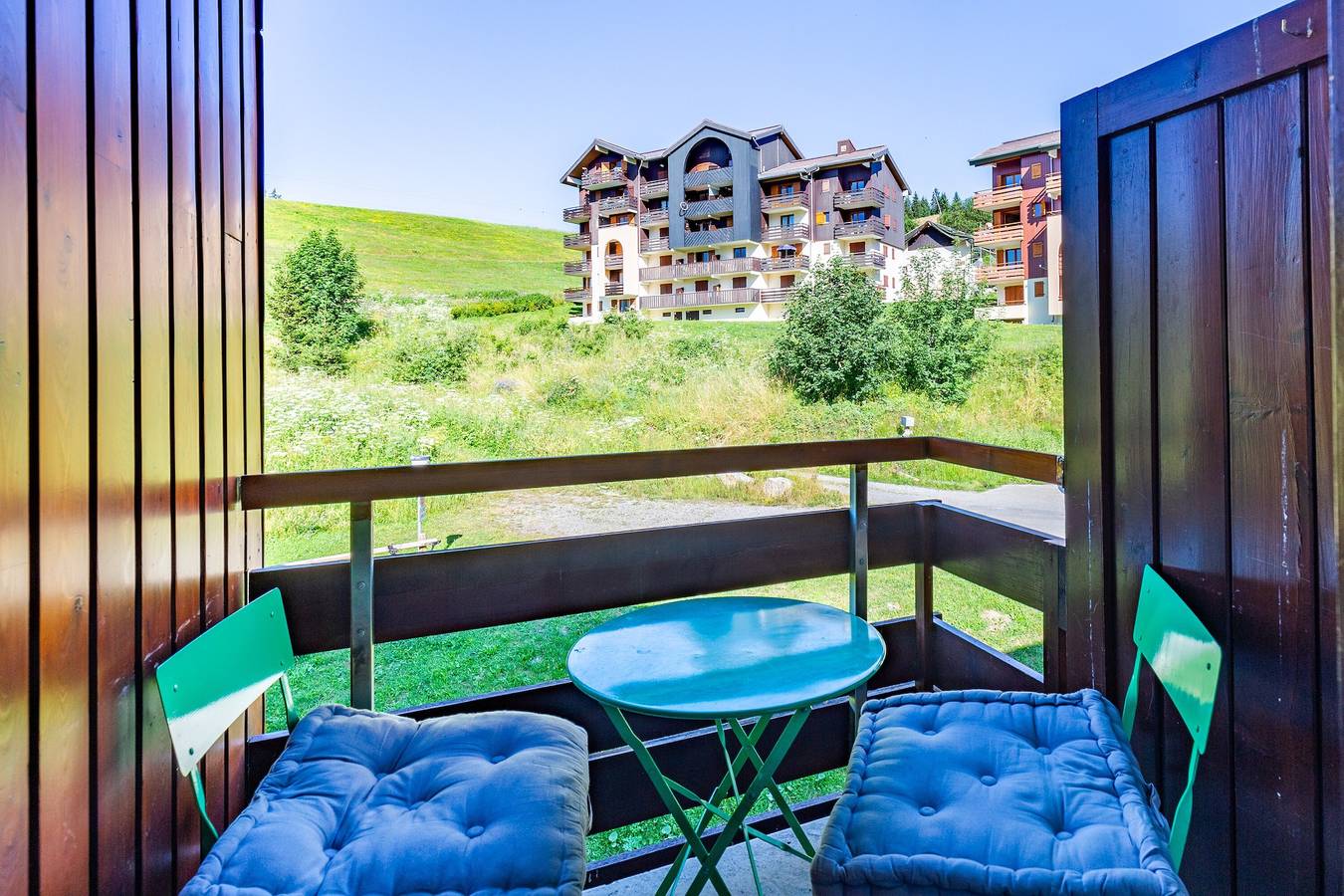 Appartement entier, Appartement Manigod Merdassier 8 p, piscine partagée et Wi-Fi in Manigod, Région d'Annecy