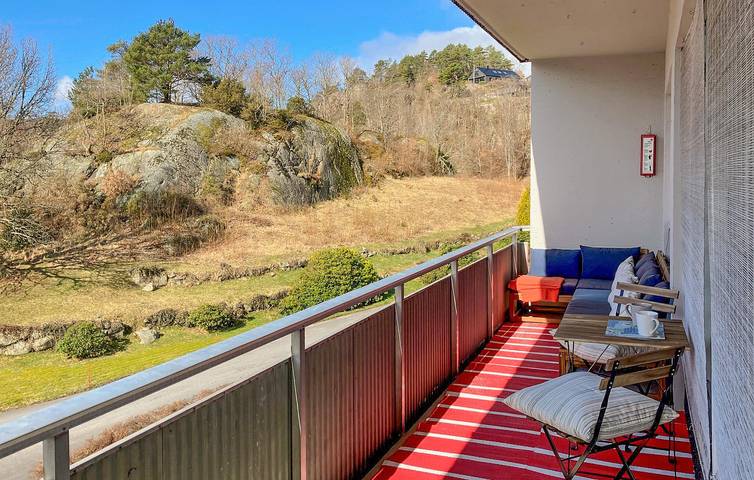 Ganze Ferienwohnung, Ferienwohnung für 7 Personen mit Terrasse in Mandal