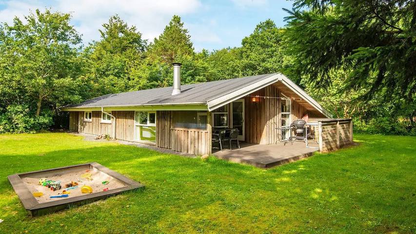 Ferienhaus für 7 Personen, mit Whirlpool und Terrasse sowie Sauna in Kvie Sø - 2