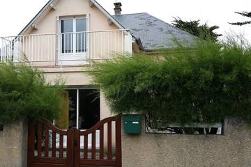 Location de vacances pour 6 personnes, avec balcon et jardin dans Plage Saint-Martin