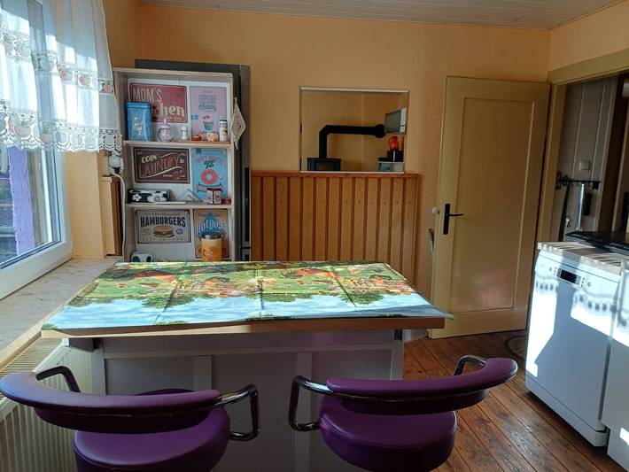 Ferienhaus für 4 Personen, mit Garten und Seeblick sowie Ausblick und Sauna in Saaleland - 4