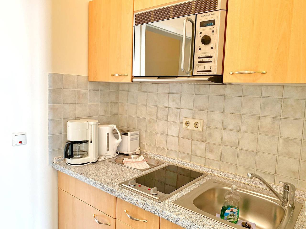 Ganze Wohnung, Meerblickappartement Nr. 22 in der Villa Anna in Sassnitz auf Rügen in Sassnitz, Nationalpark Jasmund