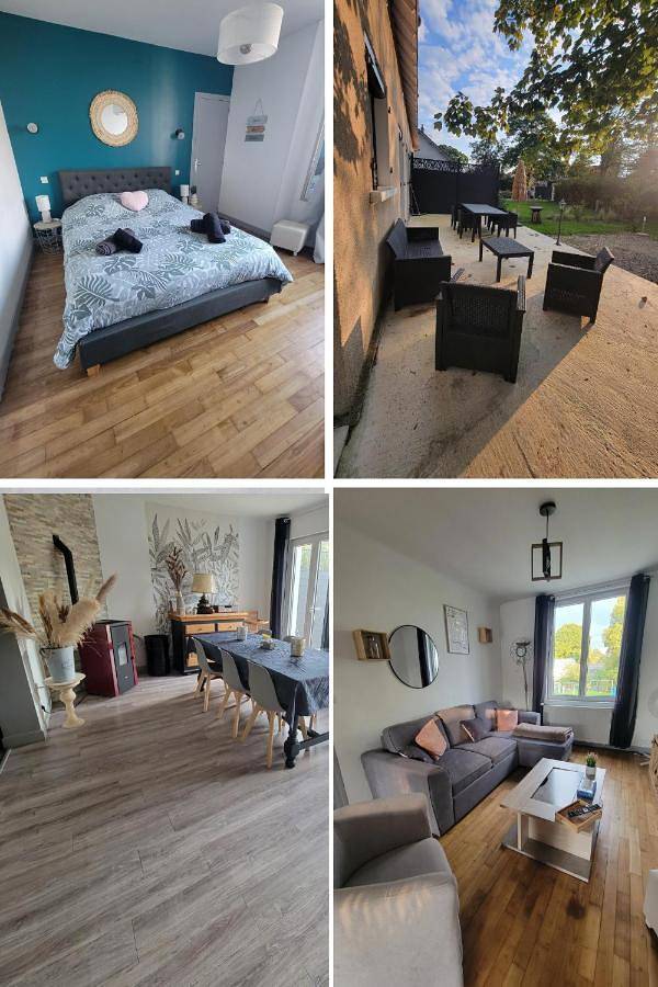 Location de vacances pour 6 personnes, avec jardin, animaux acceptés dans Celon