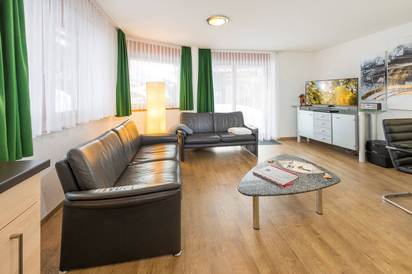 Ganze Ferienwohnung, Asterb - 4-Bettwohnung 1287 in Grächen, Walliser Alpen
