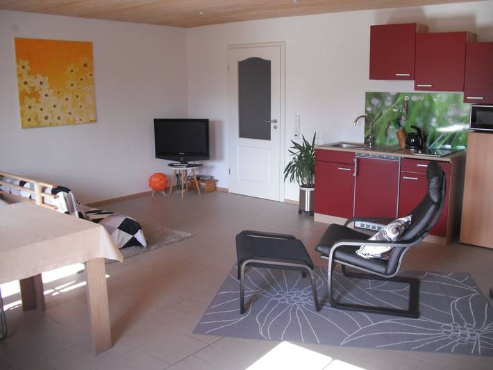 Appartement entier, Studio « Haus Sonnenblume » avec Wi-Fi in Weilheim, Forêt-Noire du Sud