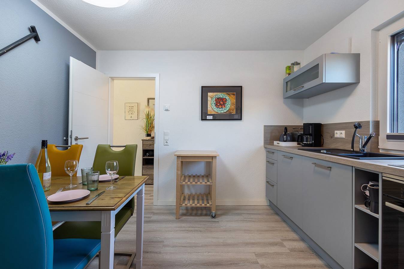 Ganze Wohnung, Ferienwohnung Wiesen" mit Balkon und Wlan in Grömitz, Ostholstein