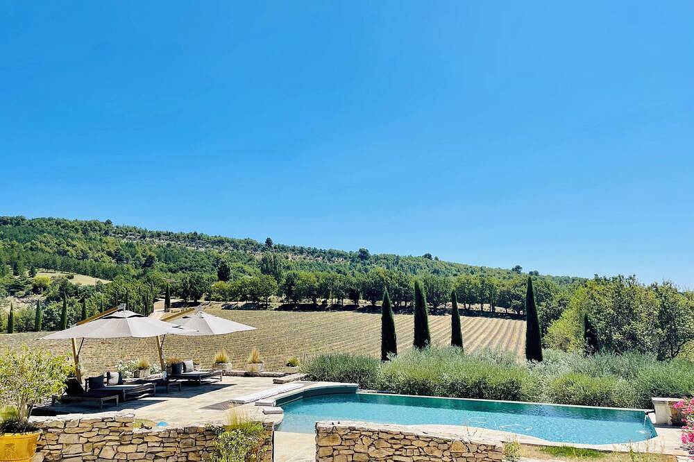 Lubéron - Schafstall aus dem 18. Jahrhundert - 360 ° Ansicht - Lavendelfelder in Viens, Regionaler Naturpark Luberon