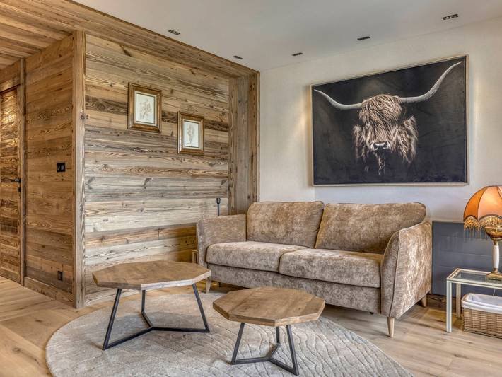 Gîte pour 4 personnes, avec balcon à Megève - 2