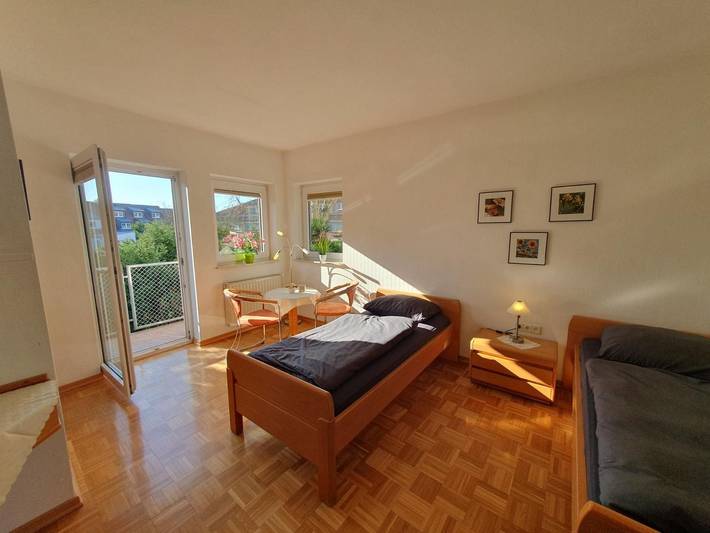Ferienwohnung für 2 Personen, mit Balkon in Zwingenberg