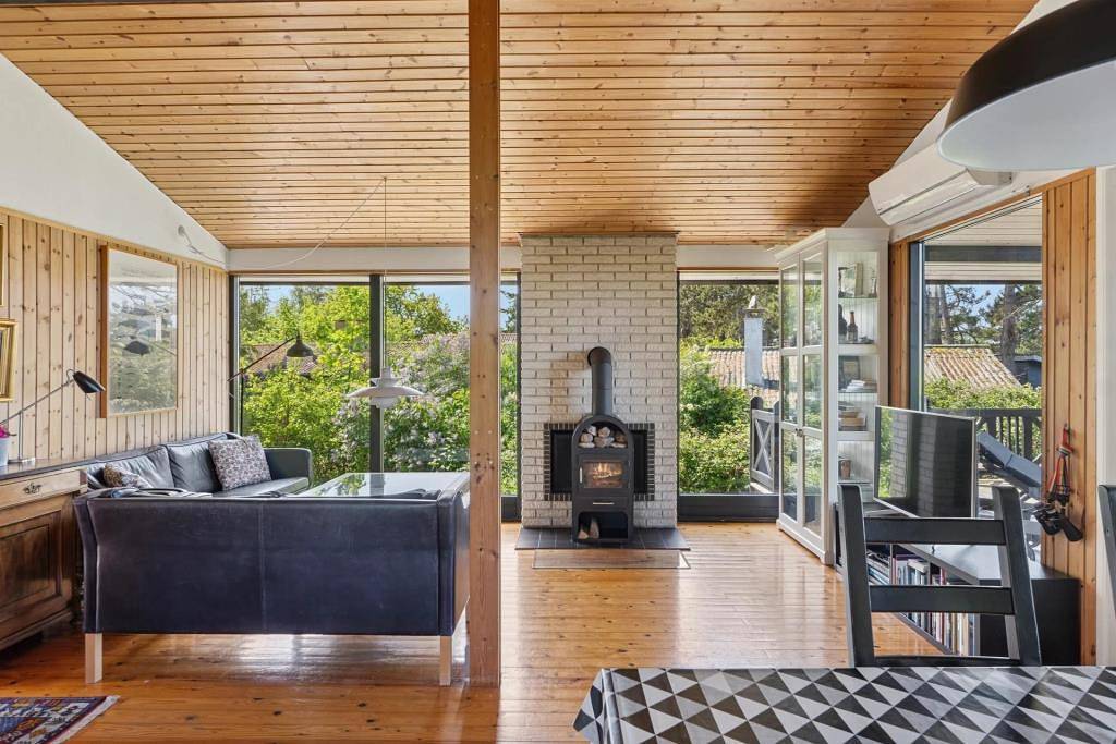 Renoviertes Ferienhaus mit einzigartiger Aussicht und Lage auf der Insel Fyn in Fyns Hoved, Martofte