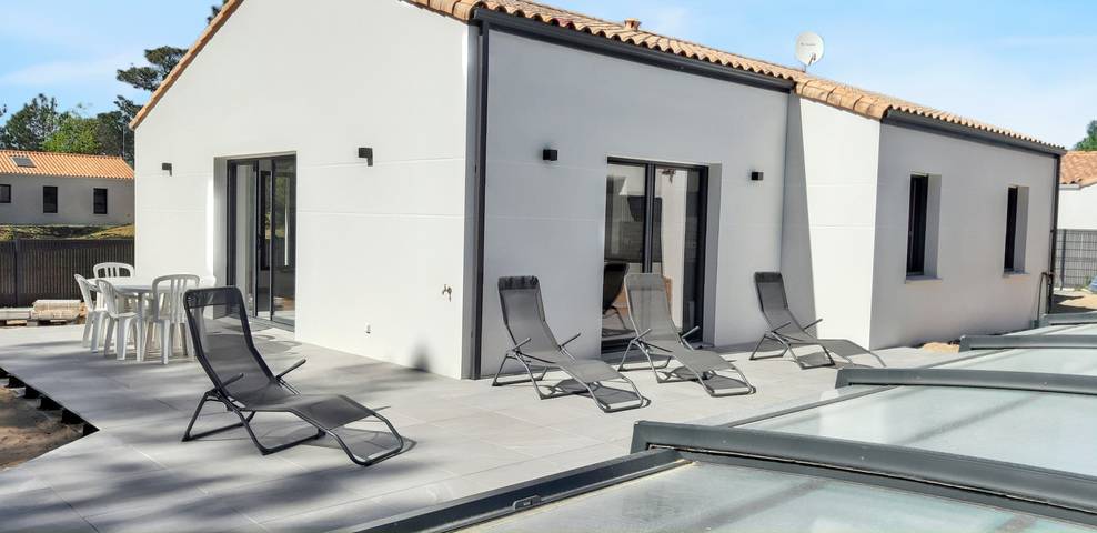 Villa pour 6 personnes, avec piscine et terrasse à Saint-Jean-de-Monts - 2