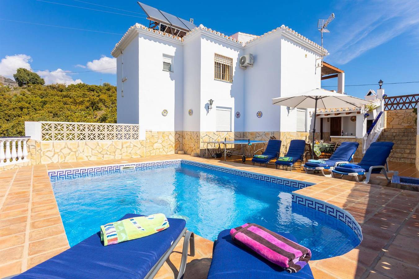 Villa til 6 Personer i Frigiliana, Costa del Sol