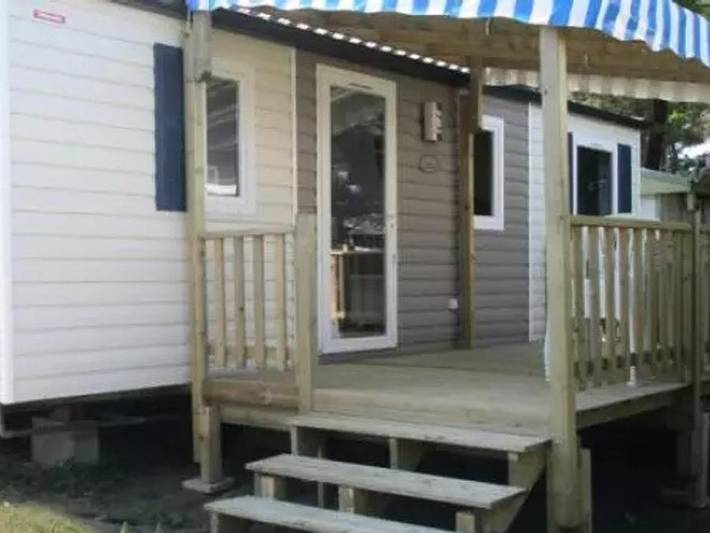 Mobil home pour 6 personnes, avec sauna et bassin pour enfant à Ascarat - 2