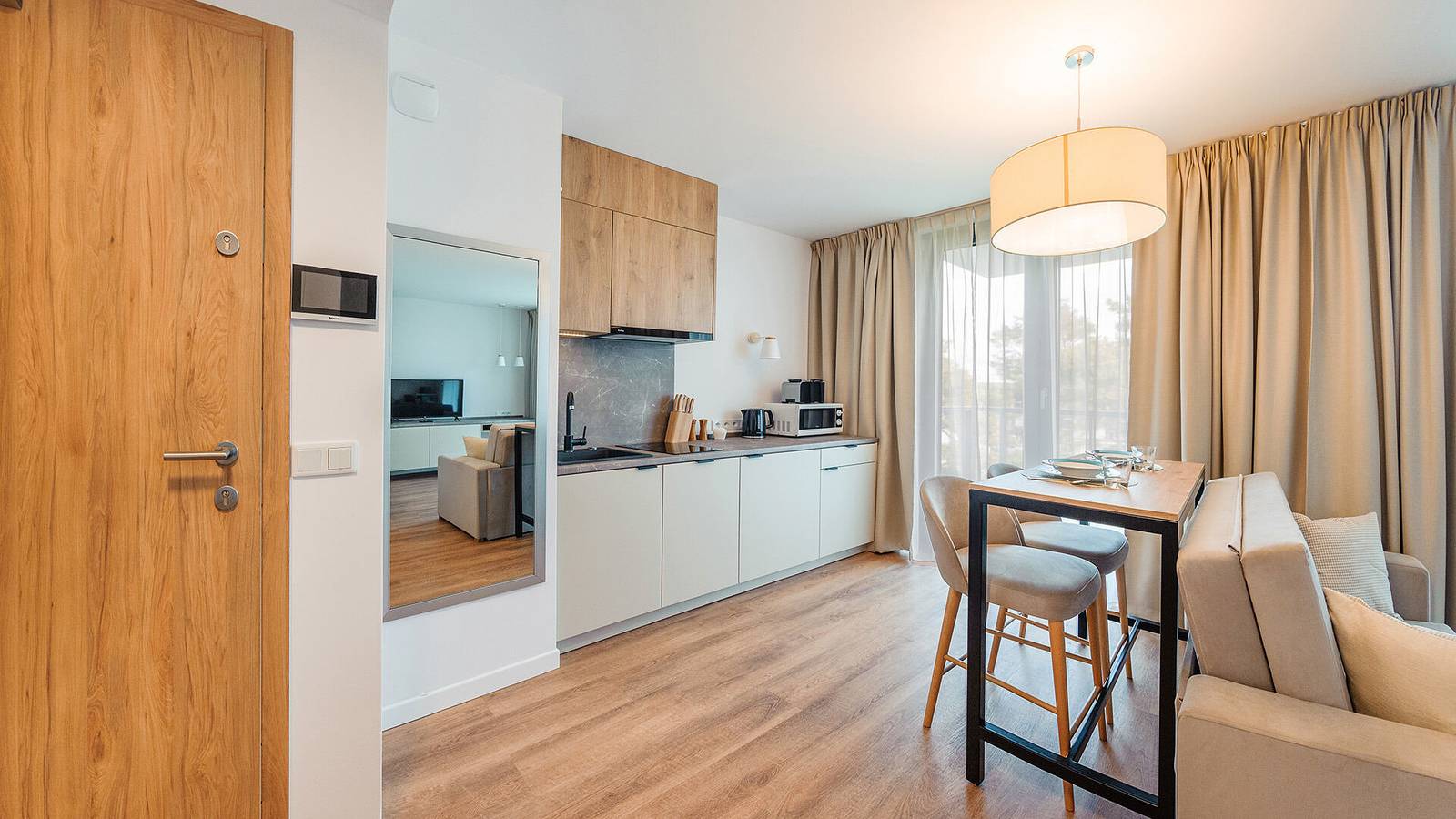 Cały apartament wypoczynkowy, Apartament wakacyjny dla 2 osób z sauna in Mielno, Powiat koszaliński