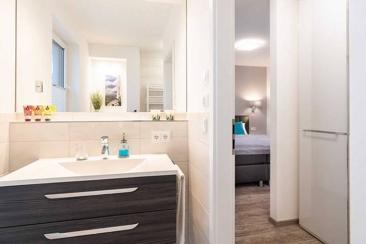 Ferienwohnung für 6 Personen, mit Garten und Balkon sowie Sauna in Garz - 4