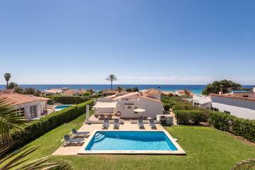 Villa in Es Migjorn Gran, Menorcas Küste für 6 