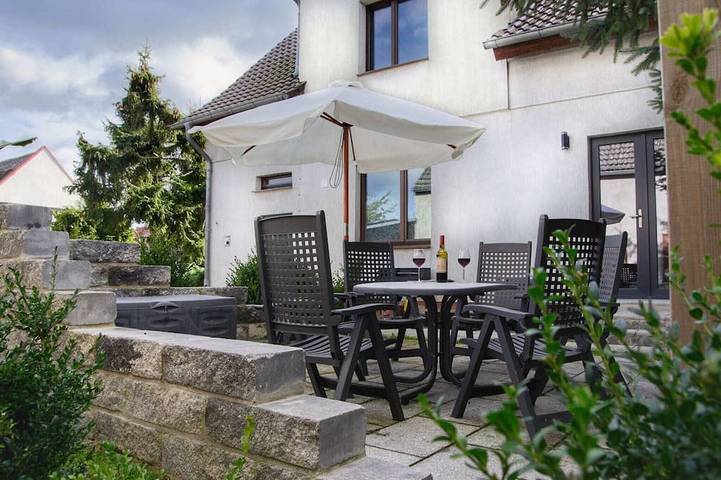 Ferienwohnung für 6 Personen, mit Garten und Terrasse, mit Haustier in Mönkebude