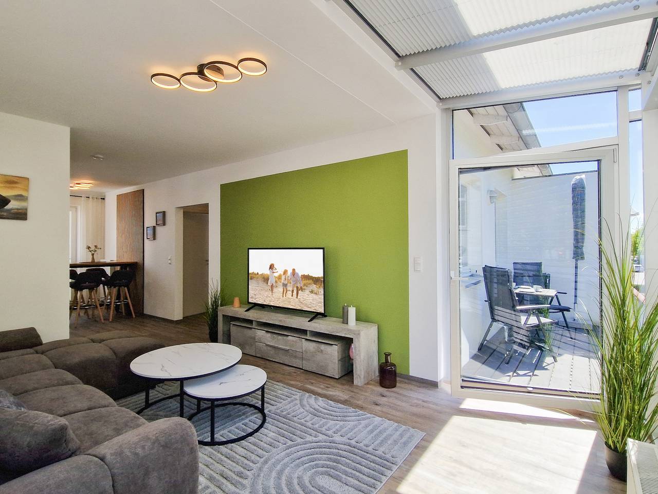 Apartamento vacacional entero, (Brise) Gartenhaus Belvedere App. 04 in Bansin, Heringsdorf