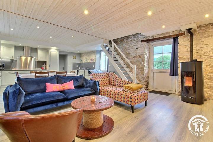 Gîte pour 9 personnes dans Plage Du Petit Rohu Saint Pierre Quiberon - 4