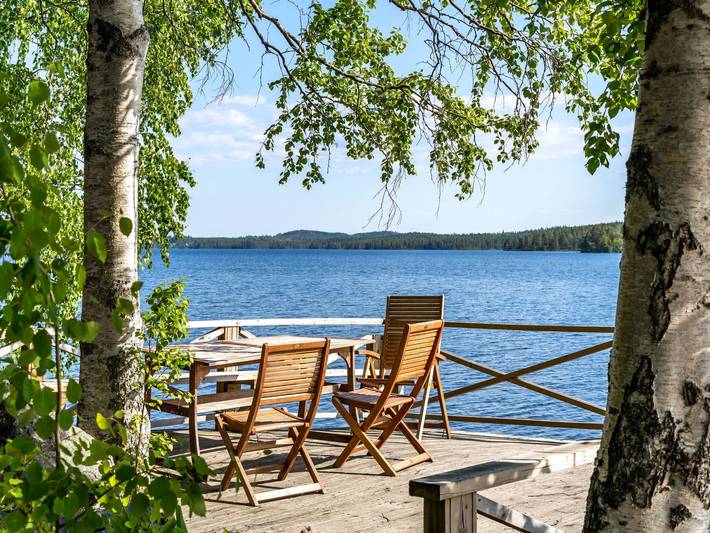 Ferienhaus für 6 Personen, mit Garten und Seeblick sowie Sauna in Mittelschweden - 2