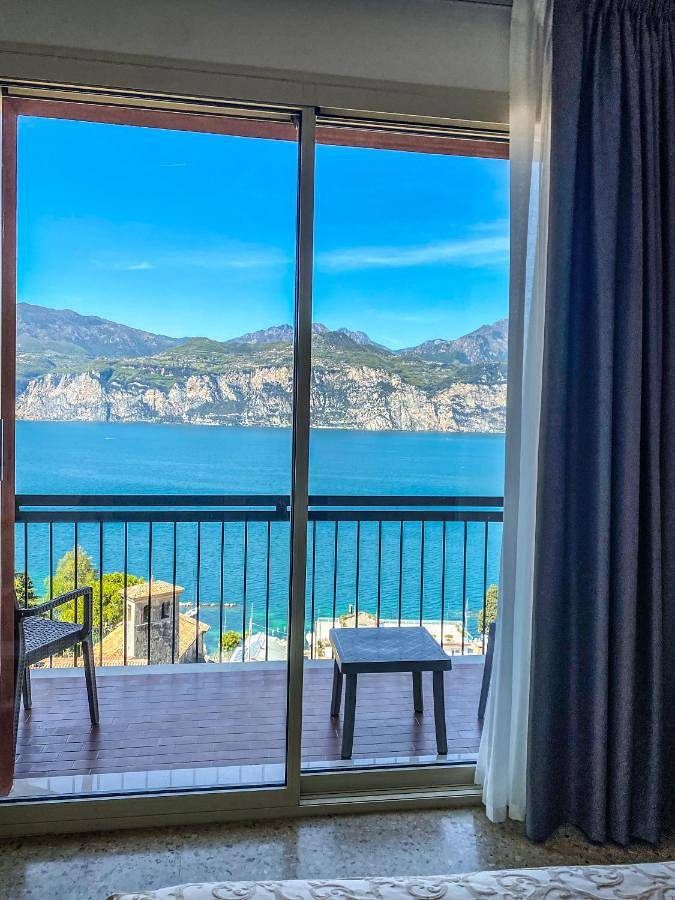 Hôtel pour 2 personnes, avec jardin ainsi que vue sur le lac et vue, animaux acceptés à Malcesine - 2