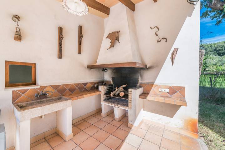 Sa Mina Auténtica ex mina para 12 personas con piscina in Selva (Mallorca), Interior de Mallorca