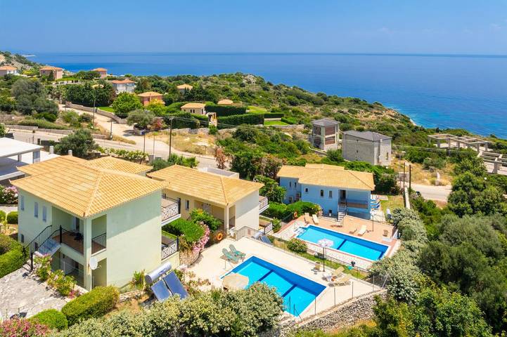 Villa pour 8 personnes, avec vue sur l’océan et jardin dans Skala - 4